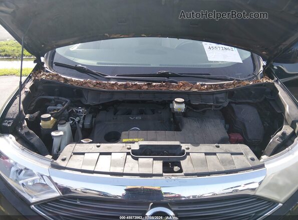 JN8AE2KP4H9169896 2017 NISSAN QUEST Black უკანა ხედი