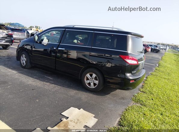 JN8AE2KP4H9169896 2017 NISSAN QUEST Black უკანა მარცხენა