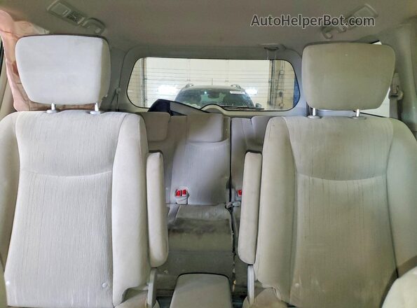 JN8AE2KP5G9151387 2016 NISSAN QUEST White უკანა სავარძლების ხედი