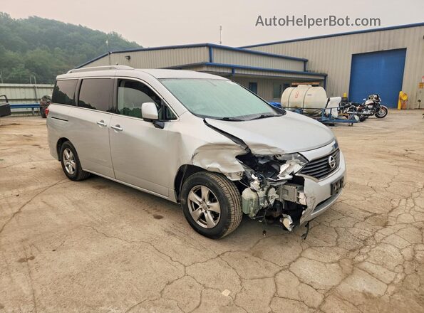 JN8AE2KP5G9151633 2016 NISSAN QUEST Silver Delantero derecho