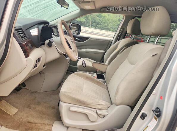 JN8AE2KP5G9151633 2016 NISSAN QUEST Silver Vista interior delantera