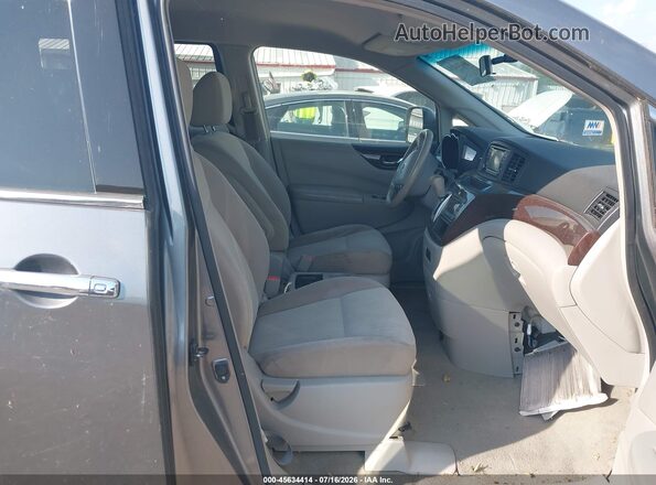 JN8AE2KP6G9156999 2016 NISSAN QUEST Gray Սալոնի դիմացի տեսք