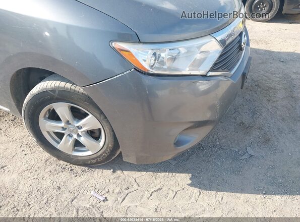 JN8AE2KP6G9156999 2016 NISSAN QUEST Gray Դիմացի տեսք