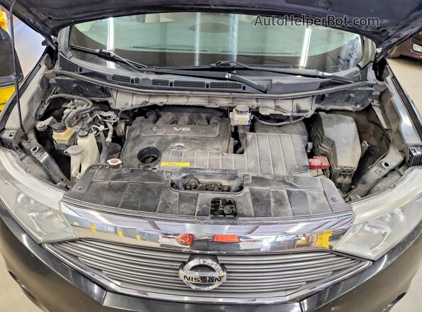 JN8AE2KP6G9157103 2016 NISSAN QUEST Black Engine compartment view