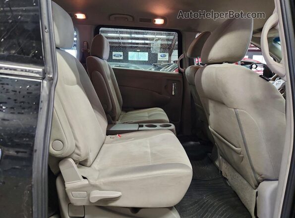 JN8AE2KP6G9157103 2016 NISSAN QUEST Black Rear interior view