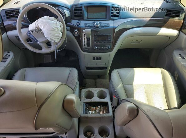 JN8AE2KP6G9157411 2016 NISSAN QUEST White Widok deski rozdzielczej