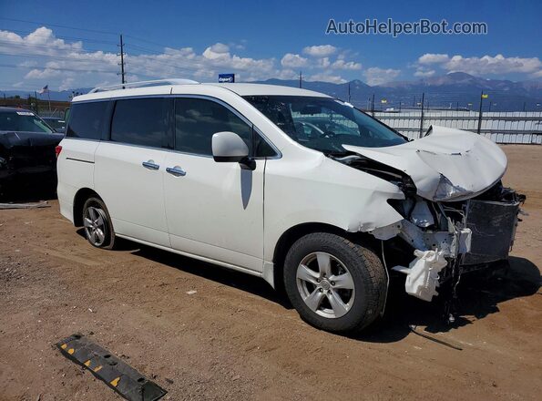 JN8AE2KP6G9157411 2016 NISSAN QUEST White Przód prawy