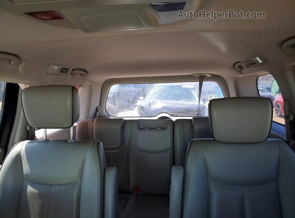 JN8AE2KP6G9157411 2016 NISSAN QUEST White Widok tylnych siedzeń