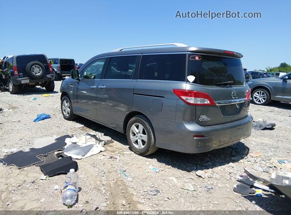 JN8AE2KP6H9166031 2017 NISSAN QUEST Gray Հետևի ձախ