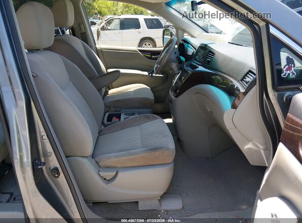 JN8AE2KP6H9166031 2017 NISSAN QUEST Gray Սալոնի դիմացի տեսք
