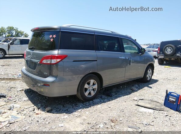 JN8AE2KP6H9166031 2017 NISSAN QUEST Gray Հետևի աջ