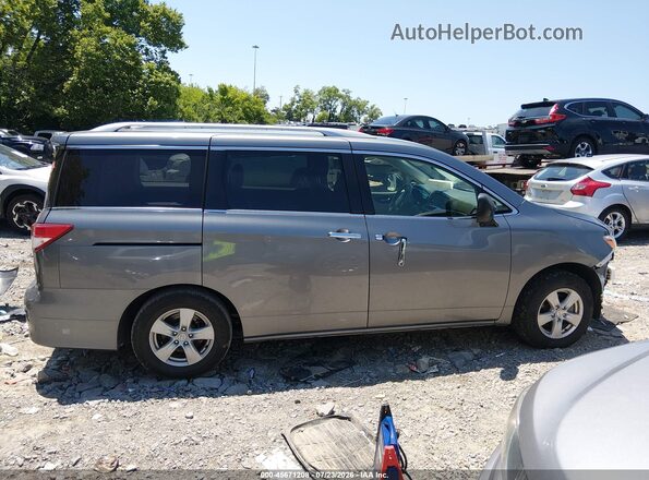 JN8AE2KP6H9166031 2017 NISSAN QUEST Gray Սալոնի 360 աստիճան տեսք
