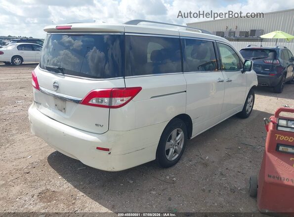 JN8AE2KP6H9170001 2017 NISSAN QUEST White Задня права чверть