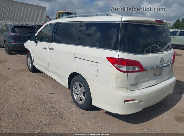 JN8AE2KP6H9170001 2017 NISSAN QUEST White Задня ліва чверть