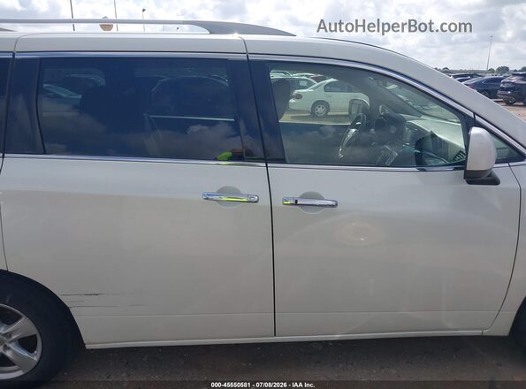 JN8AE2KP6H9170001 2017 NISSAN QUEST White Вид задньої частини салону