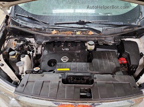 JN8AE2KP7G9151259 2016 NISSAN QUEST White Engine compartment view