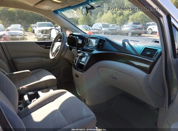 JN8AE2KP8G9150850 2016 NISSAN QUEST Серебряный Вид салона спереди