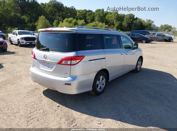 JN8AE2KP8G9150850 2016 NISSAN QUEST Серебряный Задняя правая четверть