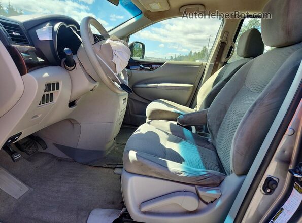 JN8AE2KP9G9150114 2016 NISSAN QUEST Silver Front interior view