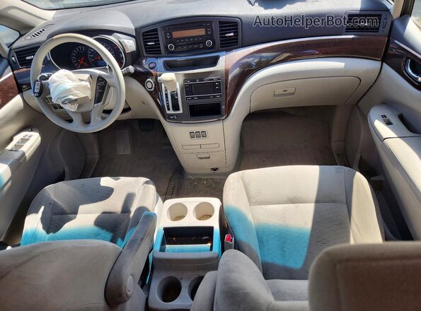 JN8AE2KP9G9150114 2016 NISSAN QUEST Silver Dashboard view