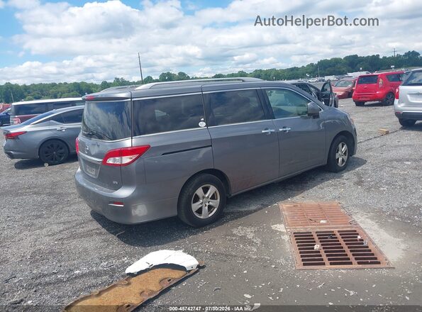 JN8AE2KP9G9153790 2016 NISSAN QUEST Gray Trasero derecho