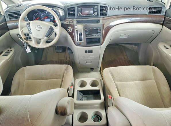 JN8AE2KP9H9168467 2017 NISSAN QUEST Black Вид панелі приладів