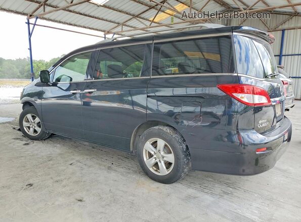 JN8AE2KP9H9168467 2017 NISSAN QUEST Black Задня ліва чверть