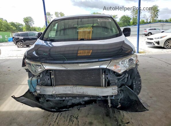 JN8AE2KP9H9168467 2017 NISSAN QUEST Black Вид спереду