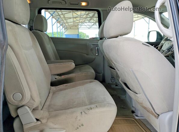 JN8AE2KP9H9168467 2017 NISSAN QUEST Black Вид задніх сидінь