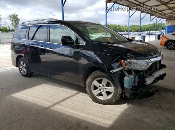 JN8AE2KP9H9168467 2017 NISSAN QUEST Black Передня права чверть