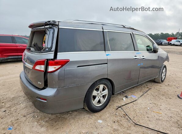 JN8AE2KP9H9169487 2017 NISSAN QUEST Gray უკანა მარჯვენა