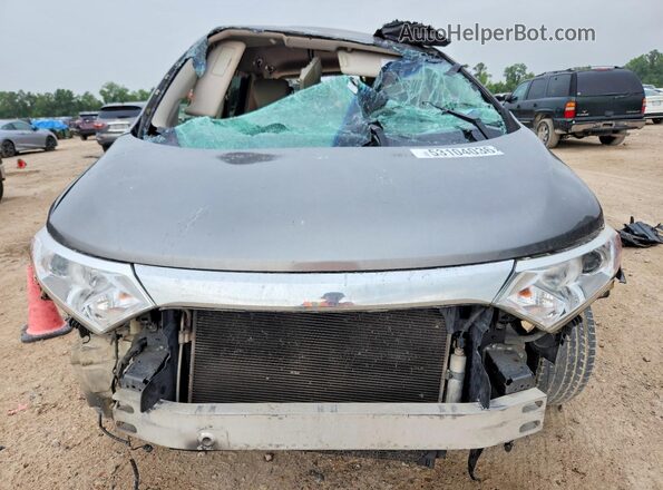 JN8AE2KP9H9169487 2017 NISSAN QUEST Gray წინა ხედი