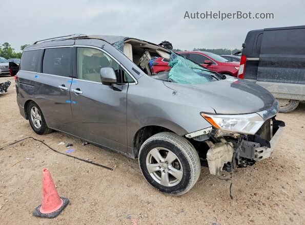 JN8AE2KP9H9169487 2017 NISSAN QUEST Gray წინა მარჯვენა