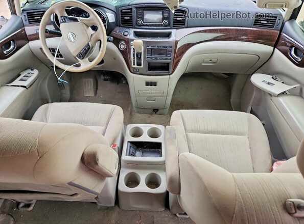 JN8AE2KP9H9169487 2017 NISSAN QUEST Gray წინა პანელის ხედი