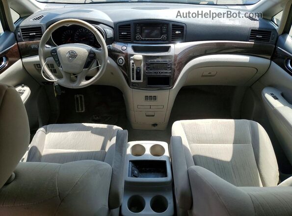 JN8AE2KPXH9168638 2017 NISSAN QUEST White Вид панелі приладів