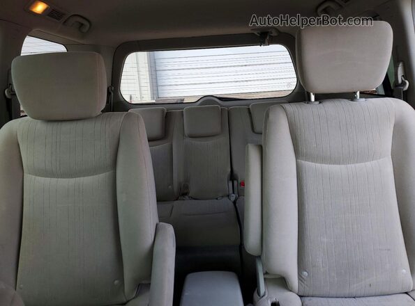JN8AE2KPXH9168638 2017 NISSAN QUEST White Вид задніх сидінь