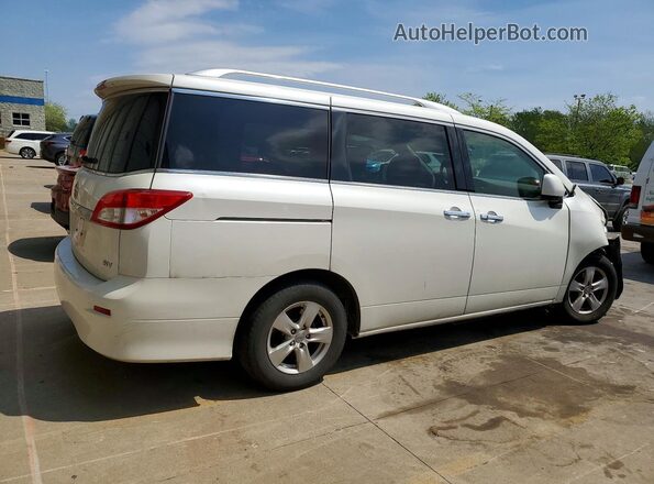 JN8AE2KPXH9168638 2017 NISSAN QUEST White Задня права чверть