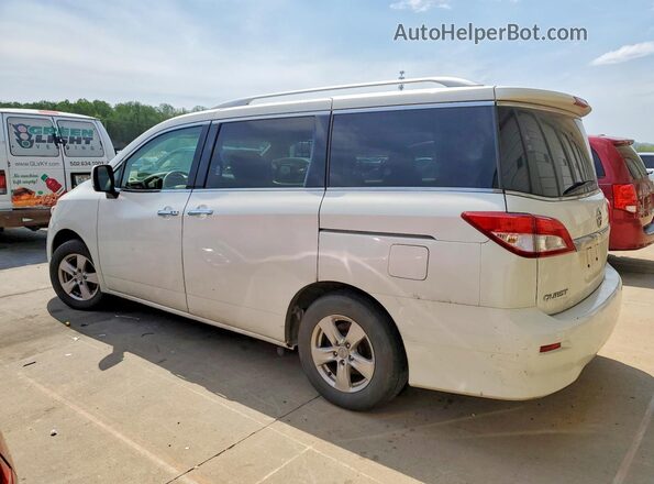JN8AE2KPXH9168638 2017 NISSAN QUEST White Задня ліва чверть