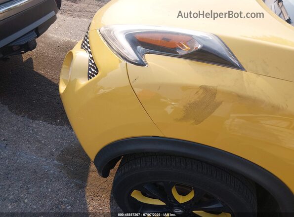 JN8AF5MR0GT609109 2016 NISSAN JUKE Yellow Դիմացի տեսք