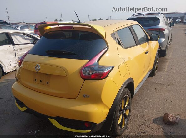 JN8AF5MR0GT609109 2016 NISSAN JUKE Yellow Հետևի աջ