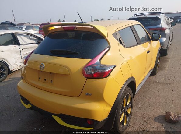 JN8AF5MR0GT609109 2016 NISSAN JUKE Yellow 