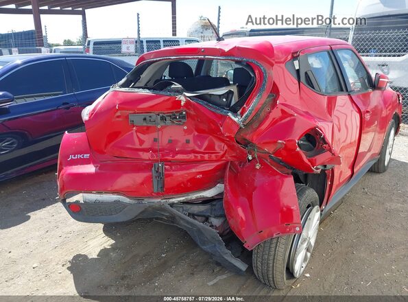 JN8AF5MR1GT607983 2016 NISSAN JUKE Red Դիմացի տեսք