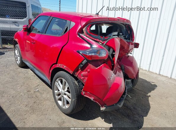 JN8AF5MR1GT607983 2016 NISSAN JUKE Red Հետևի ձախ