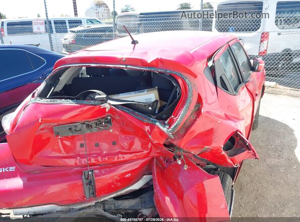 JN8AF5MR1GT607983 2016 NISSAN JUKE Red Սալոնի հետևի տեսք