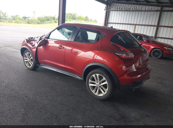 JN8AF5MR6HT701942 2017 NISSAN JUKE Красный Задняя левая четверть
