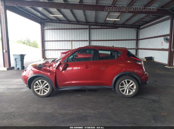 JN8AF5MR6HT701942 2017 NISSAN JUKE Красный Панорамный вид салона 360°