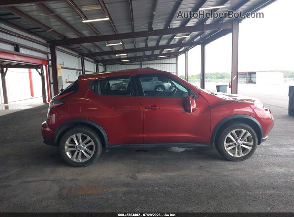 JN8AF5MR6HT701942 2017 NISSAN JUKE Красный Вид задней части салона