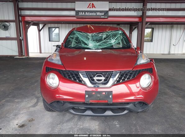JN8AF5MR6HT701942 2017 NISSAN JUKE Красный Вид щитка приборов