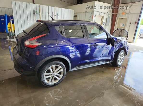 JN8AF5MR6HT702816 2017 NISSAN JUKE Синий Задняя правая четверть