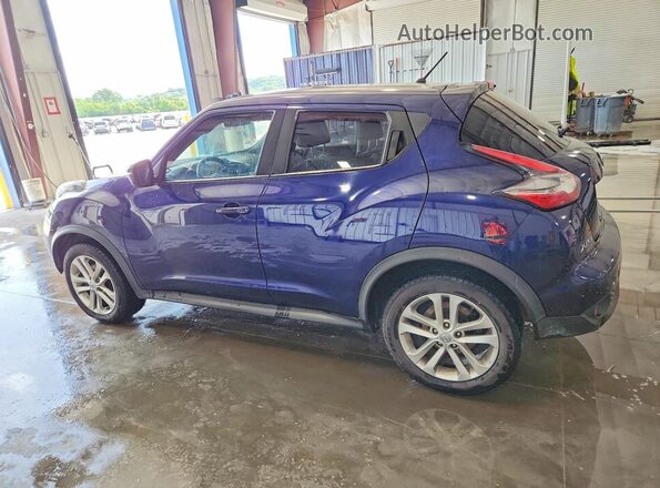 JN8AF5MR6HT702816 2017 NISSAN JUKE Синий Задняя левая четверть